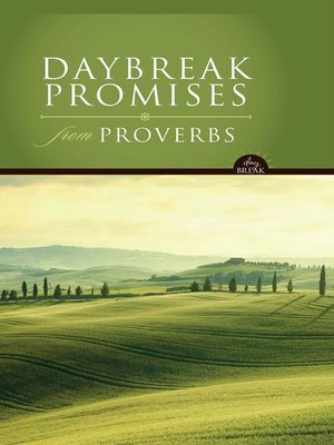 cover image of DayBreak Promises from Proverbs